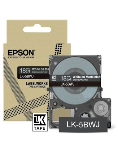 Cartucho de tinta C53S672081 EPSON - EPSON Cartucho de etiquetas Matte Tape Blue/Black 18mm(8m) LK-5LBJ