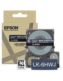Cartucho de tinta C53S672085 EPSON - EPSON Cartucho de etiquetas Matte Tape Navy/White 18mm(8m) LK-5HWJ