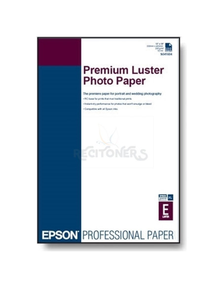 Papeleria C13S041784 EPSON - Epson GF Papel Premium Luster Photo, A4, 250h - 240g/m2