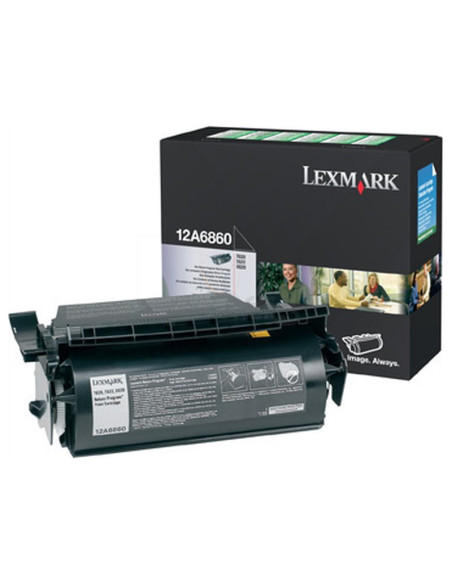 Toner 12A6860 LEXMARK - LEXMARK Toner T-620/622/T-62X Prebate 10K.Unidad de Impresion