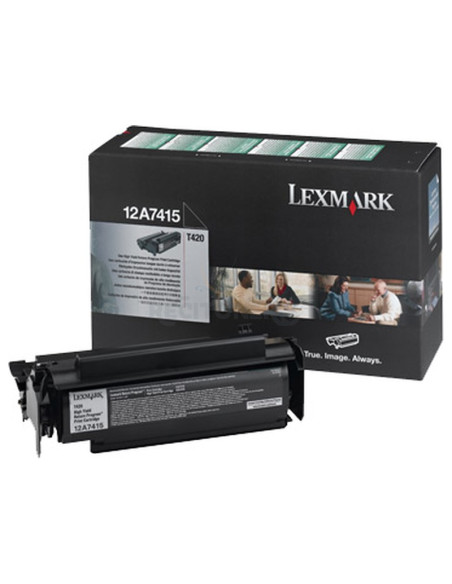 Toner 12A7415 LEXMARK - LEXMARK Toner T-420 Prebate, Unidad de Impresion Allto Rendimiento