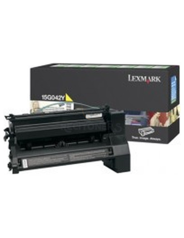 Toner 15G042Y LEXMARK - LEXMARK Unidad de Impresion C-752/762 AMARILLO RETORNABLE