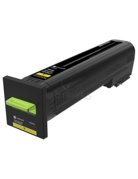 Toner 82K0H40 LEXMARK - Lexmark CX820 Cartucho de toner amarillo alto rendimiento