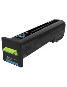 Toner 82K0X20 LEXMARK - Lexmark CX825 Cartucho de toner cian rendimiento extra alto