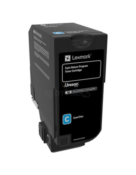 Toner 84C2HC0 LEXMARK - Lexmark CX725 Cartucho de toner cian alto rendimiento Retornable