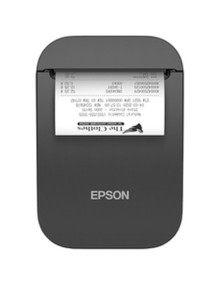 IMPRESORA PORTATIL TICKETS EPSON TM-P80 WIFI AUTOCUTTER NEGRA