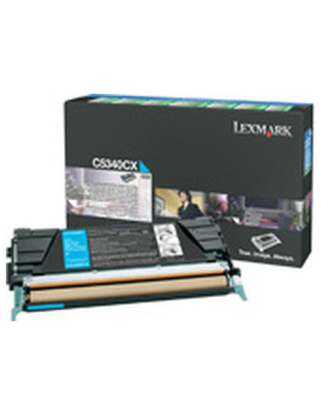 OFERTA Toner C5340CX LEXMARK - LEXMARK Toner C-534 Retornable Cian extra alto rendimiento