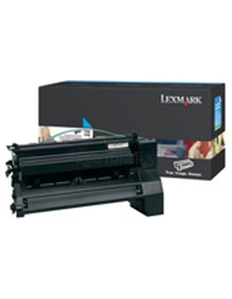 Cartucho de tinta C782X2CG LEXMARK - Lexmark C782 Cartucho de impresion cian Extra Alto Rendimiento (15K)