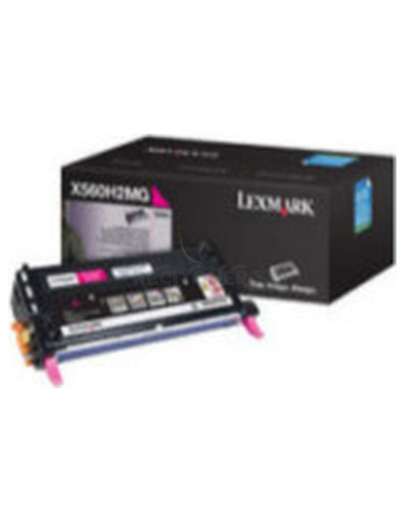 Cartucho de tinta X560H2MG LEXMARK - LEXMARK X560 Cartucho de impresion Magenta Alto Rendimiento