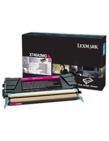 Cartucho de tinta X746A3MG LEXMARK - Lexmark X746, X748 Magenta Corporate Cartridge