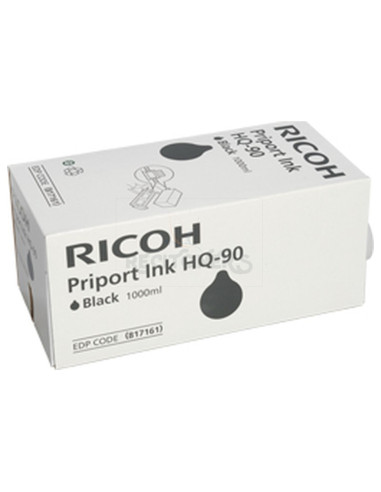 Cartucho de tinta 817161 RICOH - Ricoh HQ 7000 Cartucho negro pack 6 unidades