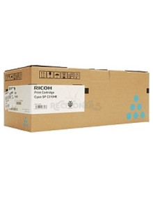 Toner 407136 RICOH - RICOH SP C730 Toner Cian