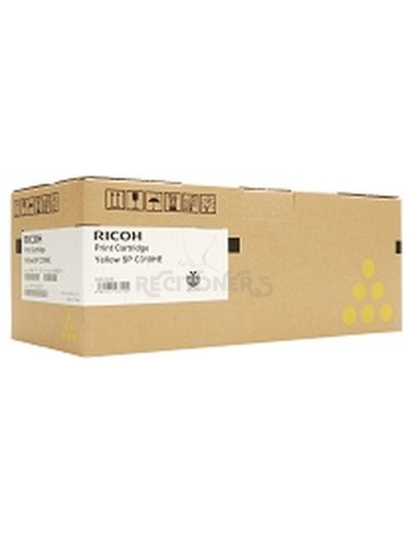 Toner 407138 RICOH - RICOH SP C730 Toner Amarillo