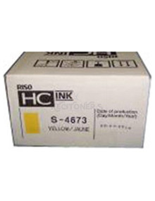 Cartucho de tinta S-4673E RISO - RISO Tinta HC5000/5500 amarilla