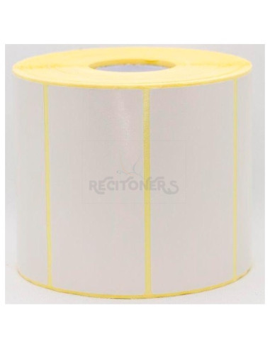 Papeleria LCS1M050102127I BROTHER - BROTHER ETIQUETAS DE TRANSFERENCIA TÉRMICA PRECORTADAS ACABADO SEMI-BRILLANTE 102X50MM