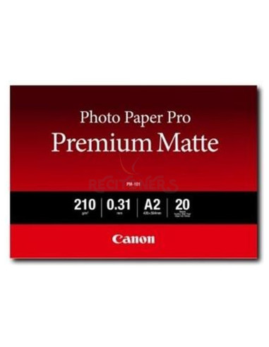 Papeleria 8657B017 CANON - CANON PAPEL FOTOGRAFICO PRO PREMIUM MATTE - PM-101 - A2 - 210GR - 20 HOJAS