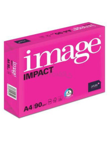 Papeleria 433668 IMAGE - IMAGE PAPEL IMPACT DIN A4 90GR PAQUETE 500H BLANCO 2