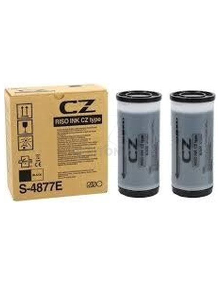 Cartucho de tinta S-4877E RISO - RISO TINTA NEGRO CZ180 (PACK 2)