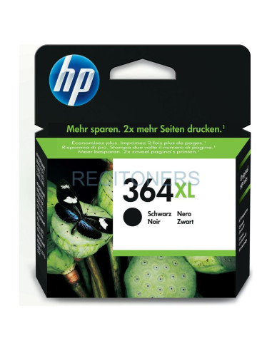 Cartucho de tinta CN684EEABE HP - HP 364XL TINTA HP PHOTOSMART C6380/CN255B/PREMIUM W/B109A NEGRO HP364XL /CN684EE