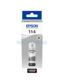 Cartucho de tinta C13T07B540 EPSON - EPSON Botella Gris 70 ml Ecotank ET-8500 / ET-8550 - 114