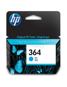 Cartucho de tinta CB318EE HP - HP nº364 Cartucho Cian, 300 paginas