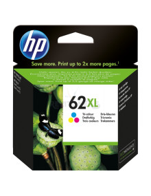 Cartucho de tinta C2P07AE-ABE HP - HP Envy 5640/Officejet 5740 e-All-in-One Cartucho tricolor Alta Nº62XL