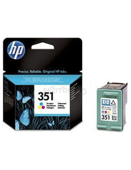 Cartucho de tinta CB337EE HP - HP 351 CARTUCHO DE TINTA HP351 TRICOLOR (CB337EE)