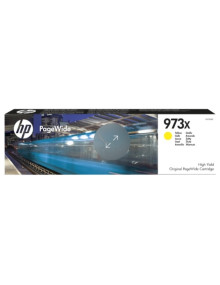 Cartucho de tinta F6T83AE HP - HP TINTA AMARILLO PAGEWIDE PRO 477 / MANAGED MFP P57750DW - Nº 973XL