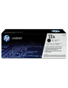 Toner Q2612A HP - HP TONER 12A NEGRO Q2612A 2.000 PAG. LASERJET/1010/1012/1015/1018/1020/1022/1050/3015/3020