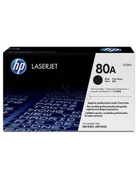 Toner CF280A HP - HP TONER NEGRO LASERJET PRO 400 MFP/ M425 DN DW - Nº 80 A
