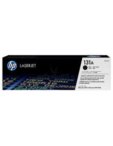 Toner CF210A HP - HP TONER NEGRO Nº131A 1.600 PAG. LASERJET PRO 200 COLOR/M251 COLOR/MFP M276 SERIES