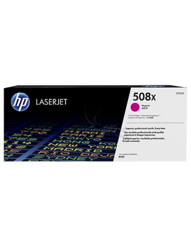 Toner CF363X HP - HP Laserjet M553 Toner 508X Magenta 9.500 paginas alta capacidad