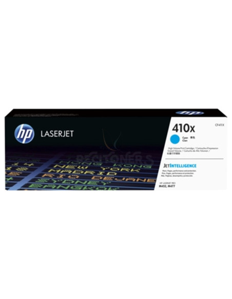 Toner CF411X HP - HP TONER CIAN LASERJET PRO 400 M452DN/ M452NW / M477FDN / M477FDW / M477FNW - 410X