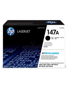 Toner W1470A HP - HP TONER NEGRO LASER M611, M612, M635, M636 - 147A