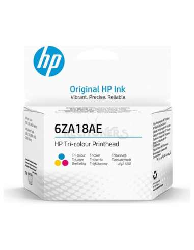 Cartucho de tinta 6ZA18AE HP - HP CABEZAL TRICOLOR SMART TANK SERIE 100, 300, 400, 455 Y 457 - Nº72