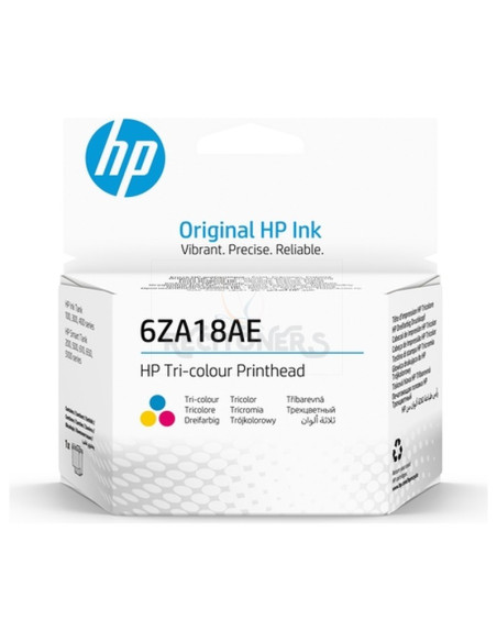 Cartucho de tinta 6ZA18AE HP - HP CABEZAL TRICOLOR SMART TANK SERIE 100, 300, 400, 455 Y 457 - Nº72