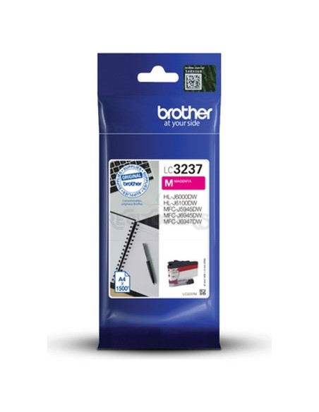 Cartucho de tinta LC3237M BROTHER - BROTHER Cartucho MAGENTA HLJ6000DW MFCJ5945DW MFCJ6945DW 3.000pag. LC3237M