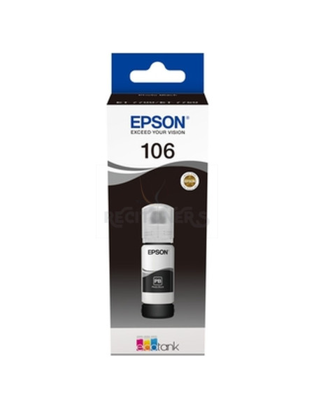 Cartucho de tinta C13T00R140 EPSON - EPSON TINTA BOTE NEGRO ECO TANK PHOTO ET-7700, 7750 - Nº 106