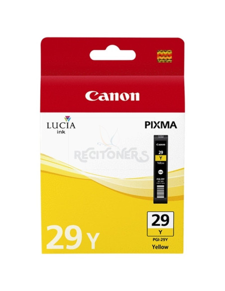 Cartucho de tinta 4875B001 CANON - Canon PIXMA/PRO-1 Cartucho Amarillo PGI-29Y