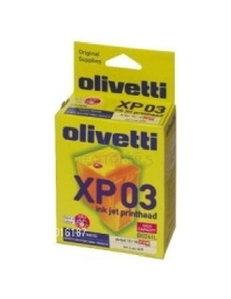 OFERTA Cartucho de tinta B0261 OLIVETTI - OLIVETTI Cartucho ART JET 10/ 12 /ART JET 300/JET LAB 600 Cartucho 4 Colores XP 03