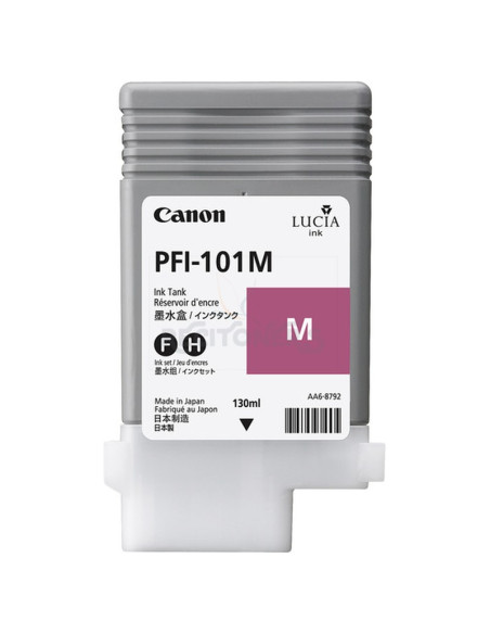 Cartucho de tinta PFI101M CANON - Canon PFI-101M cartucho de tinta Original Magenta