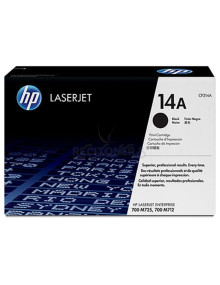 Toner CF214A HP - HP TONER NEGRO 14A 10.000 PÁGINAS LS INTERPRISE/700MFP/M725
