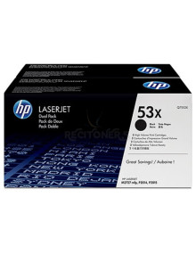 Toner Q7553XD HP - HP TONER NEGRO 7.000 PAG. PACK 2 LASERJET P/2014/2015/2015DN/2015N/2015X LASERJET M/2727