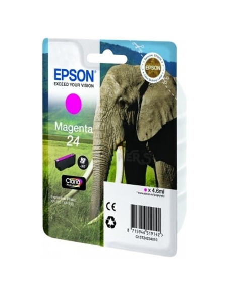 Cartucho de tinta C13T24234012 EPSON - Epson Claria Photo HD Ink Cartucho Magenta 24