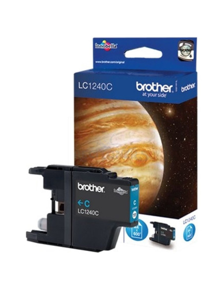 Cartucho de tinta LC1240C BROTHER - BROTHER CARTUCHO CIAN 600 PAG. MFC-/J6510DW/J6710DW/J6910DW/J5910DW