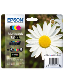 Cartucho de tinta C13T18164022 EPSON - Epson Expression Home XP-102/205/305/405 MultiPack 4 Cartuchos Alta capacidad
