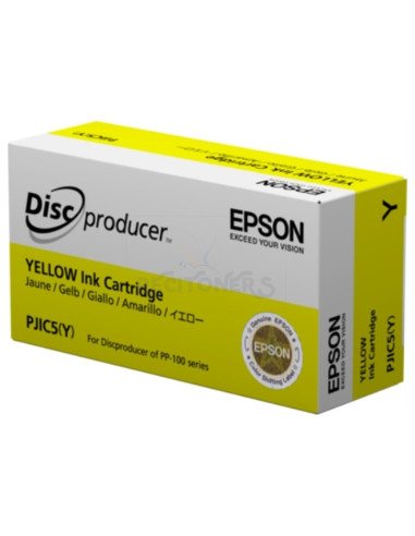 Cartucho de tinta C13S020692 EPSON - EPSON CARTUCHO PJIC7 AMARILLO PARA PP-100