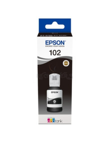 OFERTA Cartucho de tinta C13T03R140 EPSON - EPSON 102 EcoTank Black ink bottle ET-2700/ ET-2750/ET-3700 /ET-3750 /ET4750