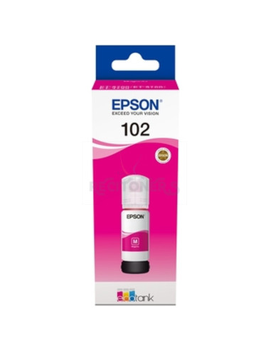 OFERTA Cartucho de tinta C13T03R340 EPSON - EPSON 102 EcoTank Magenta Ink Bottle ET-2700/ ET-2750/ET-3700 /ET-3750 /ET4750