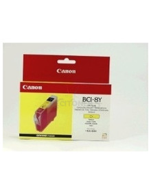Cartucho de tinta BCI-8Y CANON - Canon BJ-W 8500 Cartucho Amarillo, 585 paginas